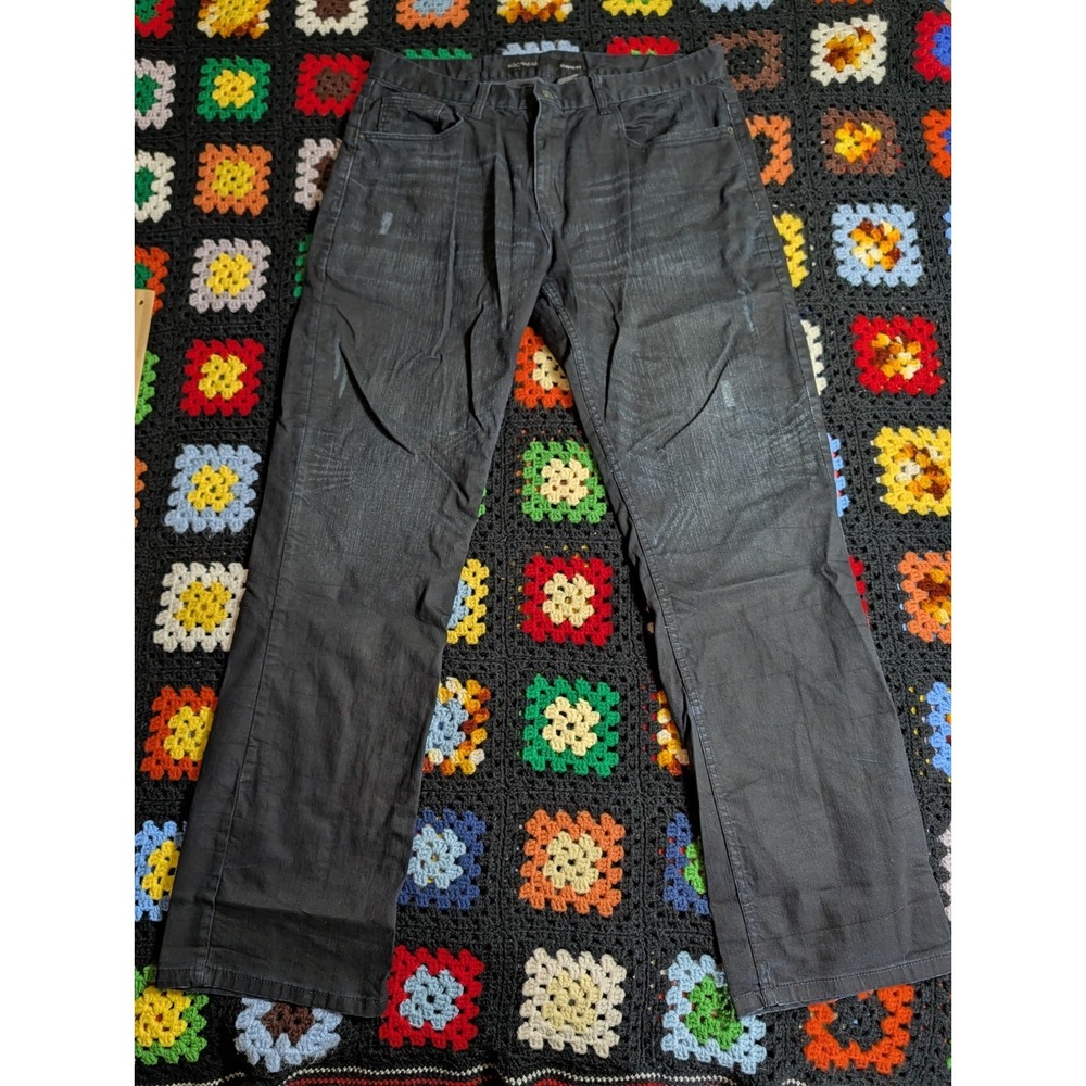 Rocawear Jeans Classic Fit Men's Size 38x34 Blue Dark Wash Y2K